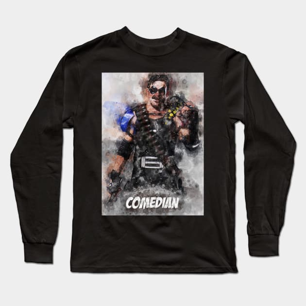 Comedian Long Sleeve T-Shirt by Durro